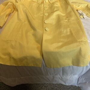 Worthington Yellow Button-Up Coat